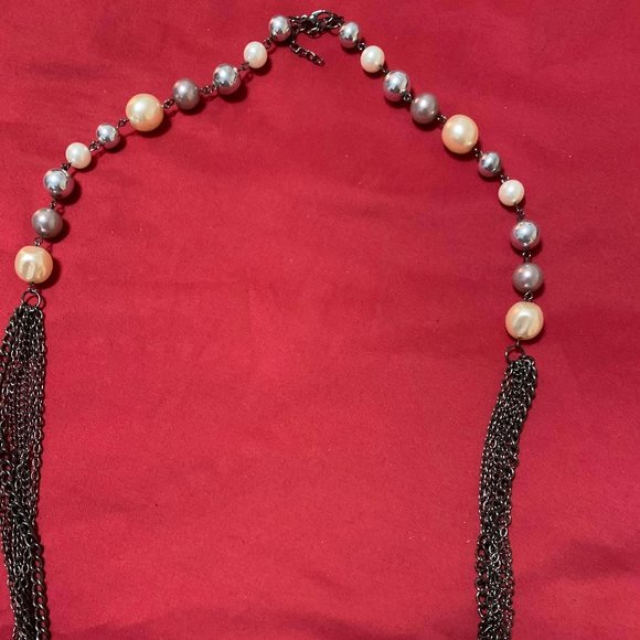 Ardene Jewelry Accessory Necklace, Faux Pearl - Picture 2 of 2